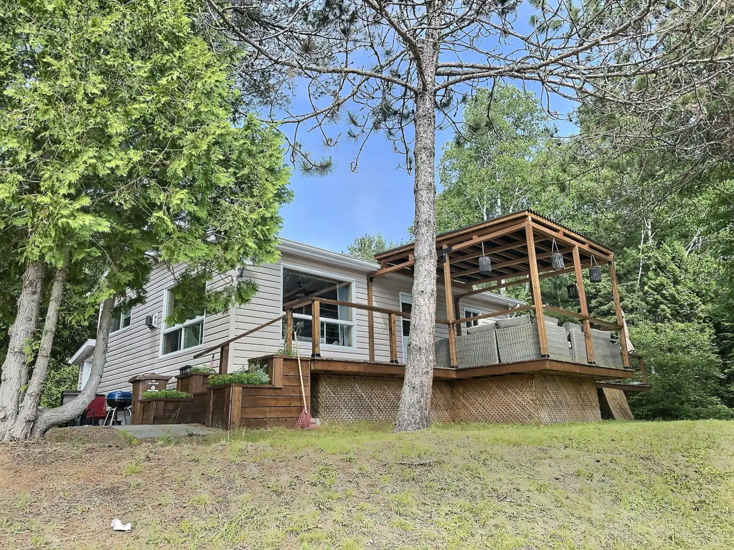 Façade du chalet Le Pin Blanc